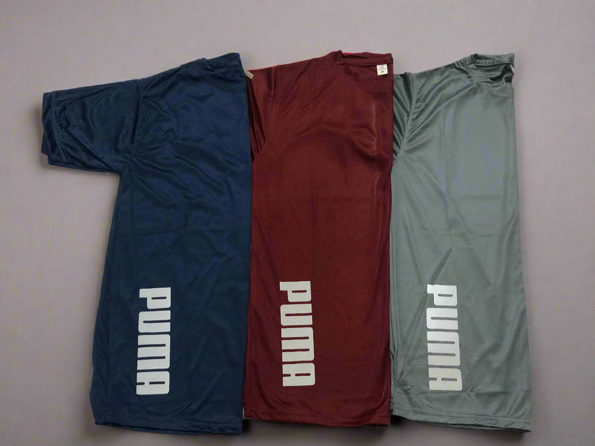 Bundle of 3 Performance Dry-Fit Gym and Workout T-Shirt
