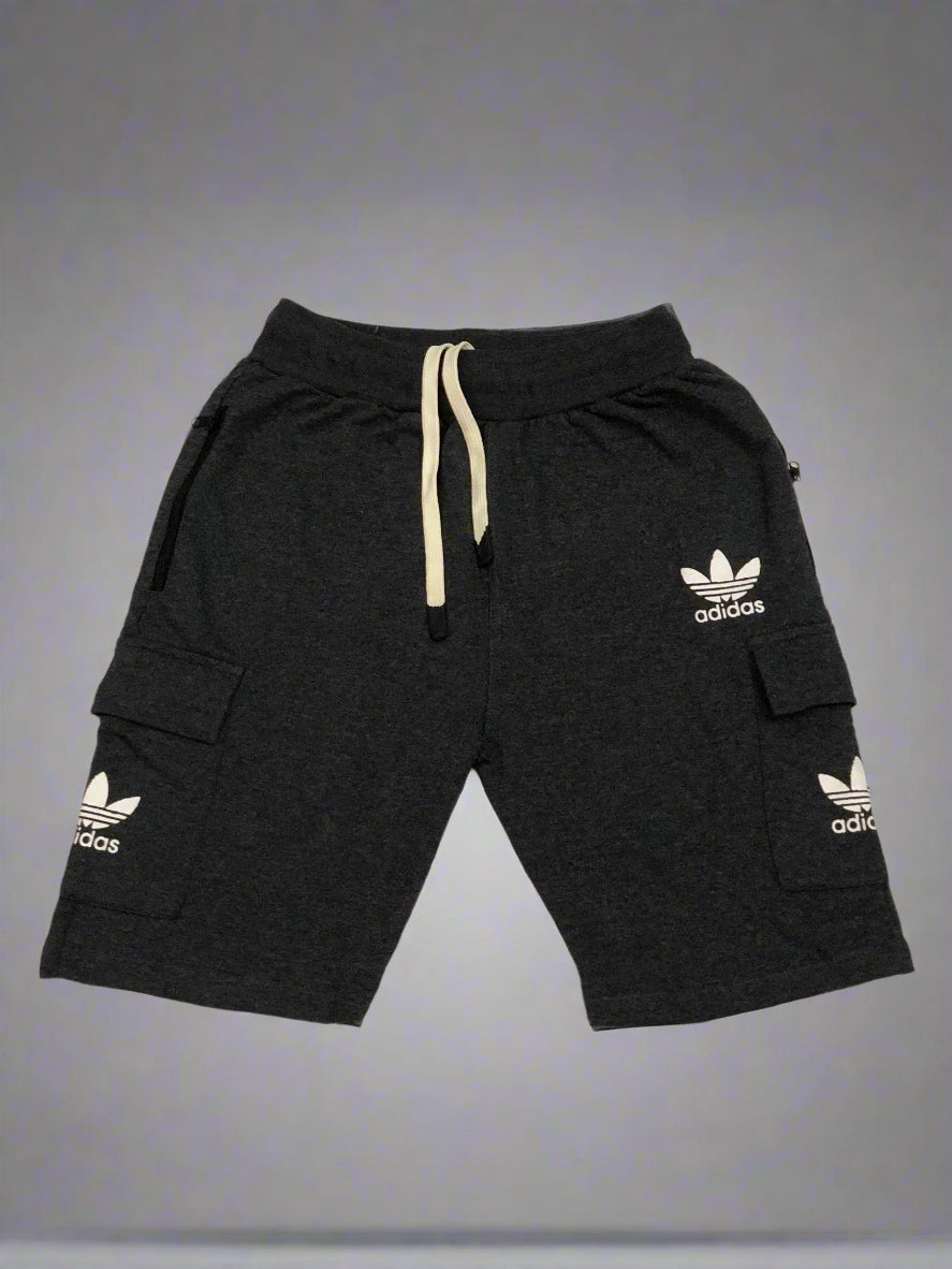 Bundle of 4 Men's Cargo Pocket Shorts with Drawstring