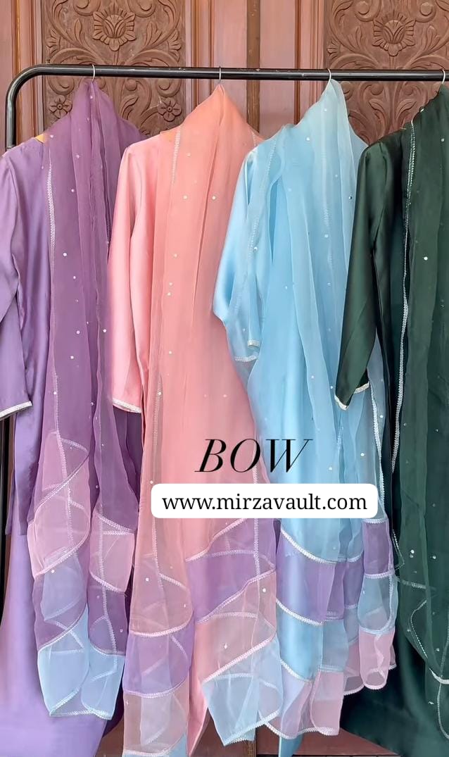 Bow Style Farshi Shalwar