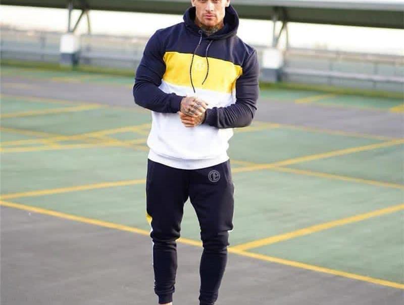 Contrast Panel Tracksuit