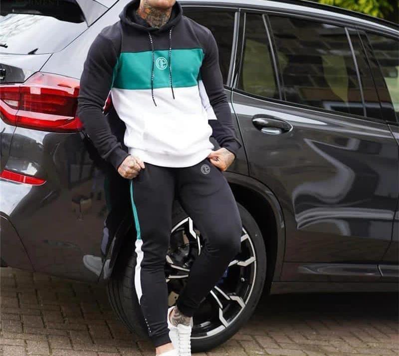 Contrast Panel Tracksuit